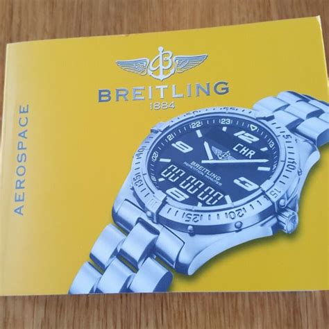 breitling aerospace instructions|breitling aerospace instruction manual.